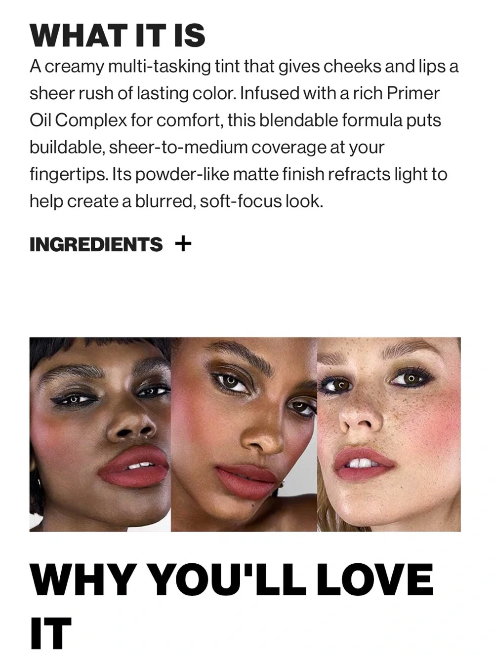 🌻 Smashbox Blush Halo Cream Cheek + Lip Tint New FullSz